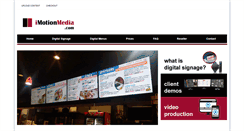Desktop Screenshot of imotionmedia.com